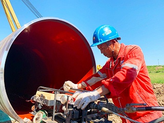 2052道焊口零返修！CPP213机组携熊谷自动焊机闪耀川气东送二线