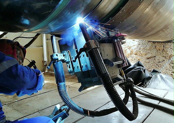 熊谷公司管道焊机亮相泰国5号线